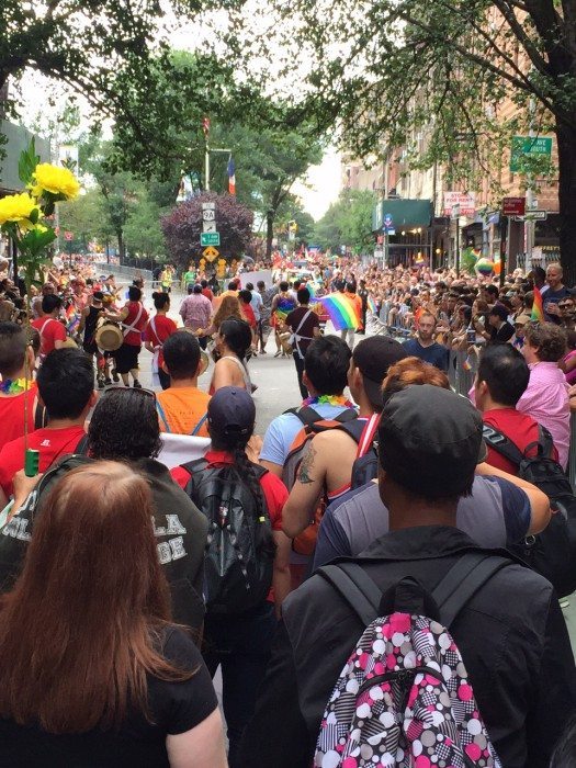 NY Pride Parade people