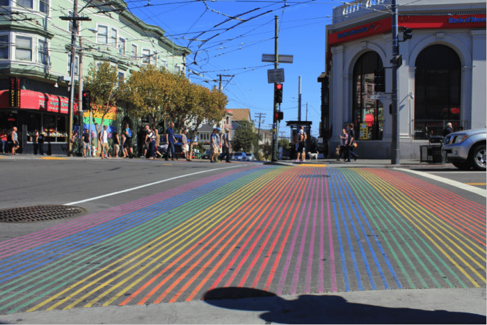 castro rainbow street