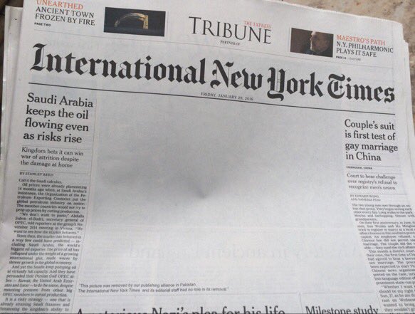 Pakistan New York Times