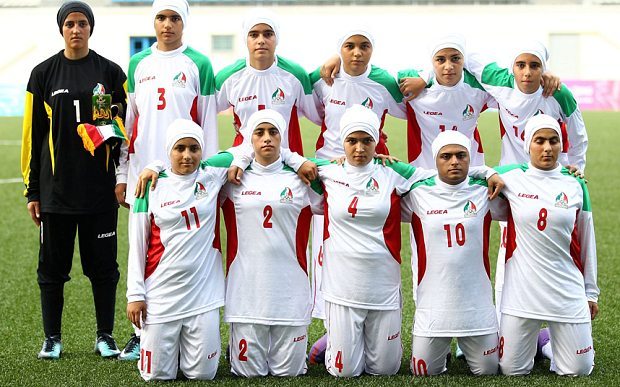 Iranian Women Football Players
